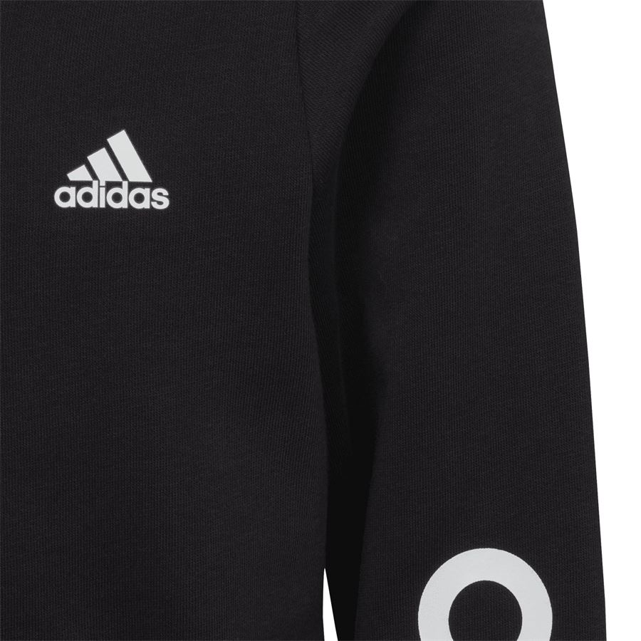 Felpa con cappuccio Essentials Linear Logo Full-Zip Adidas | IC3584X